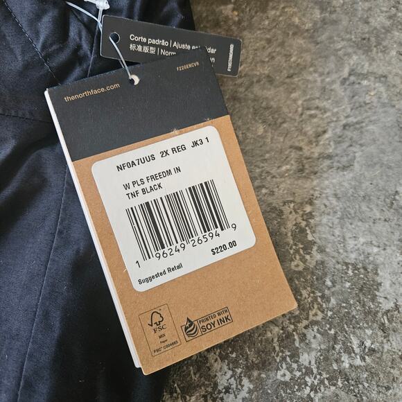 The North Face Freedom Insulated Snow Pants Women's Size 2X - Picture 3 of 9